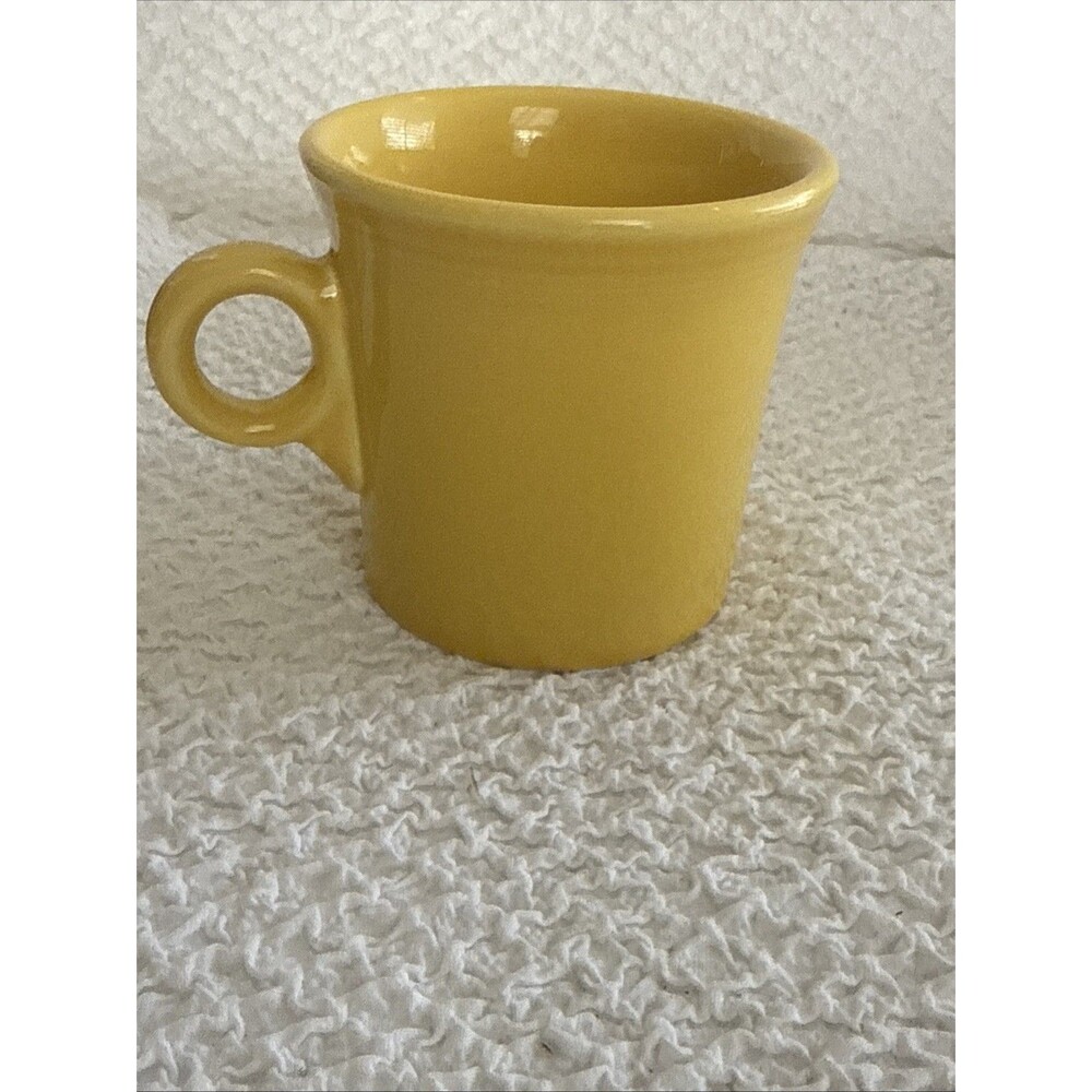Tom & Jerry Ring Coffee Mug Cup Heather Yellow  FIESTA WARE 10oz